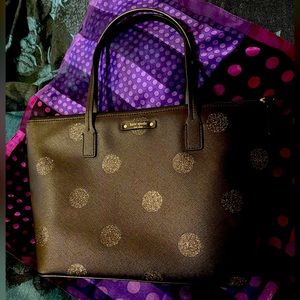 Lovely Kate Spade New York Black Purse, In Like New Condition